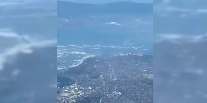 Deniz salyası Ege'ye akmaya başladı