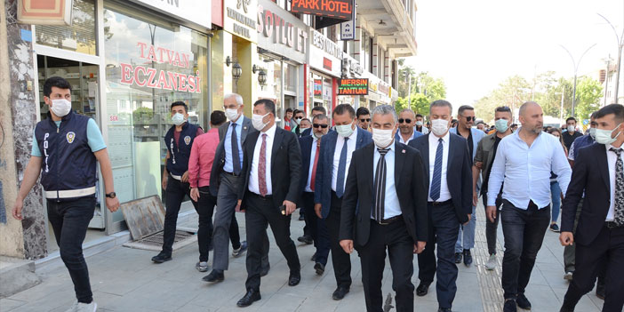 CHP heyetinin Bitlis temasları