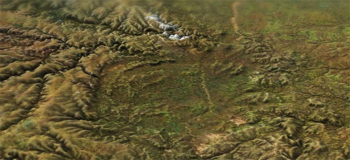 NASA devasa "elmas kraterini" uzaydan görüntüledi