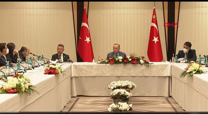 Erdoğan akademisyenlerle 'müsilaj' sorununu ele aldı