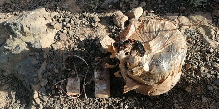 Şemdinli'de patlayıcı imha edildi