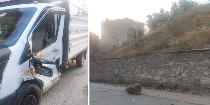 Hakkari'de inanılmaz kaza: 1 yaralı