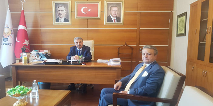 HATSO Başkanı Taş'tan Yazıcı’ya ziyaret