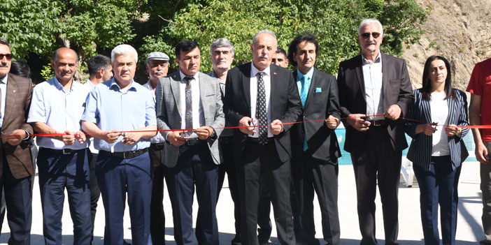 Hakkari'de Depin Tatil Köyü açıldı