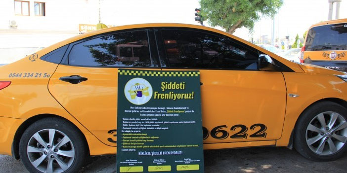 Şiddeti frenliyoruz: 150 taksi şoförüne eğitim verildi