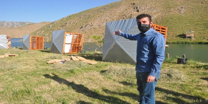 Dilimli Barajı kenarında kurulan piknik çardakları için yıkım kararı