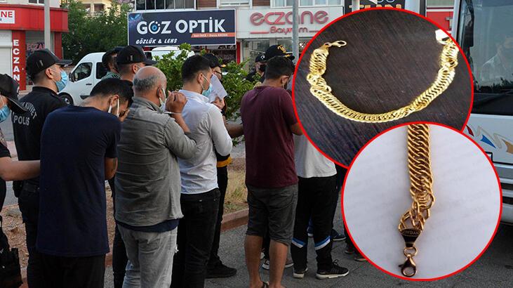 Sahte altın ile büyük vurgun!