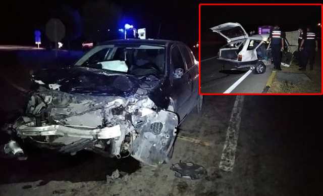 2 otomobil çarpıştı: 3 ölü, 5 yaralı