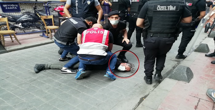 Gözaltına alınan muhabir: Nefes alamıyorum