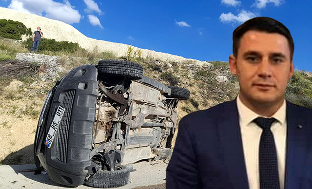 DSİ Burdur Şube Müdürü kazada yaşamını yitirdi