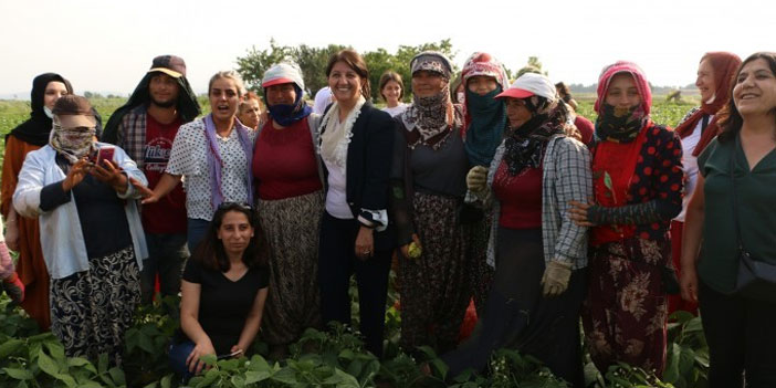 Buldan'dan tekstil ve tarım işçilerine ziyaret