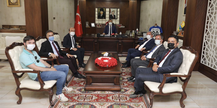 Genel Müdür Kovancı'dan Vali Akbıyık'a ziyaret