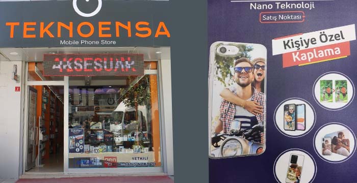 'Teknoensa Mağazasında  bir ilk daha