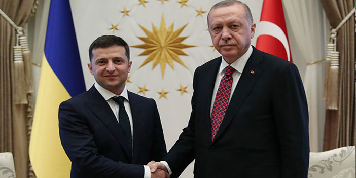 Erdoğan Zelenski ile görüştü