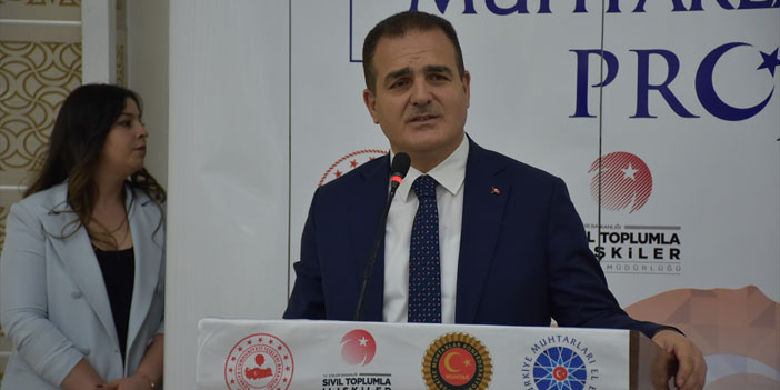 17 ilden 50 muhtar Hakkari'de bir araya geldi