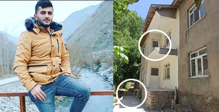 Hakkari'de balkondan düşen genç, hayatını kaybetti