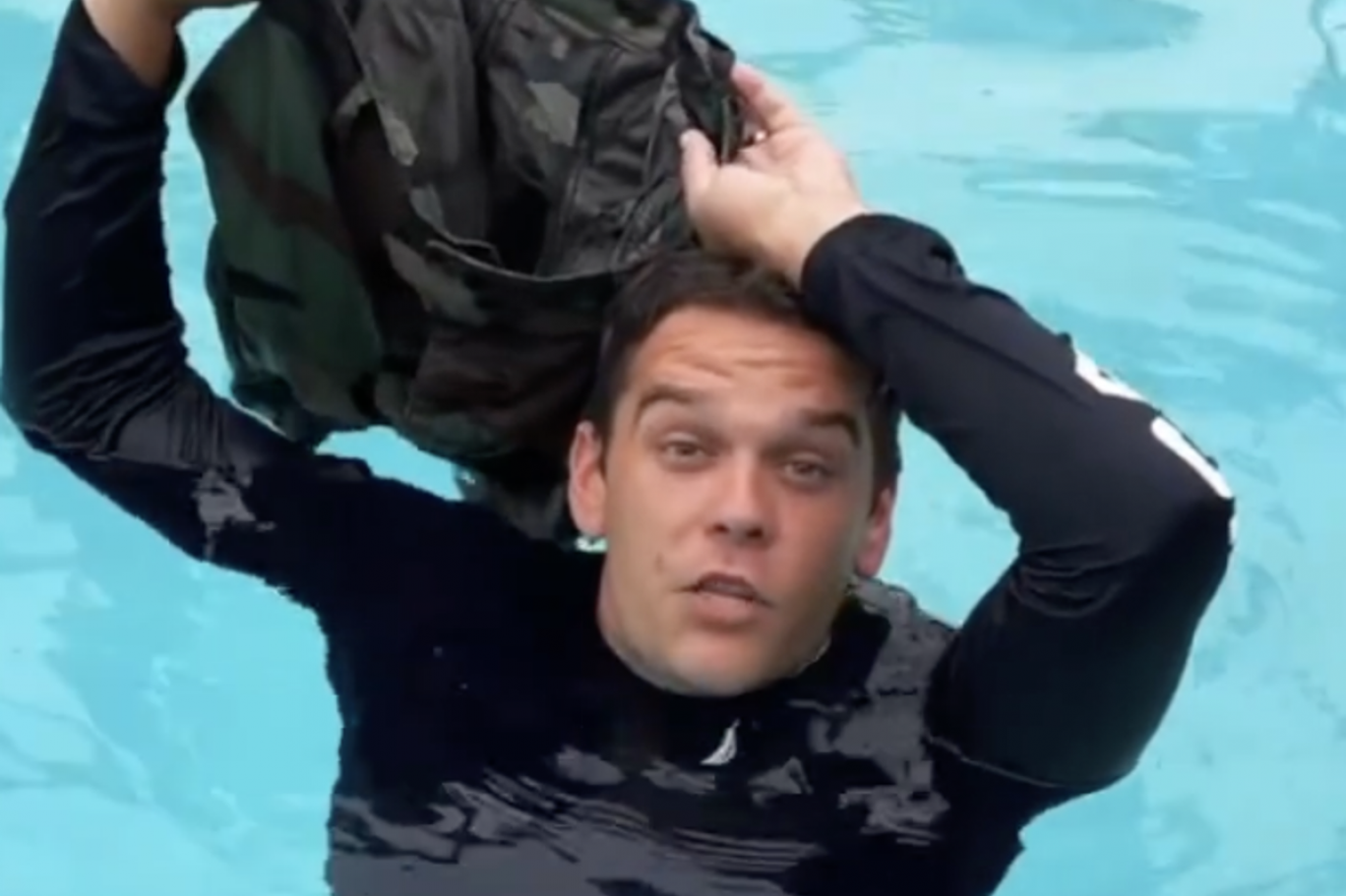 Denizciden boğulmaya karşı hayat kurtaran tüyo