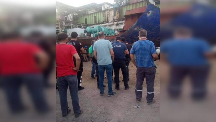 Aliağa'da iş cinayeti