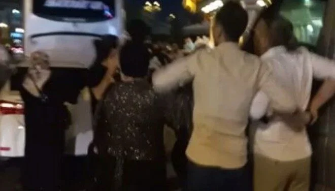 Düğünde taciz iddiası