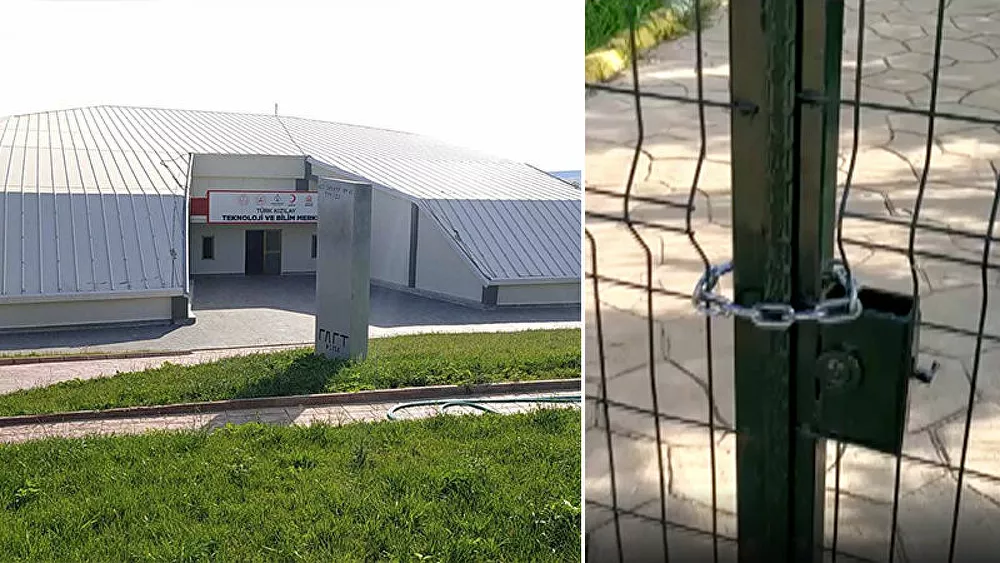 'Uzay merkezi' kapandı