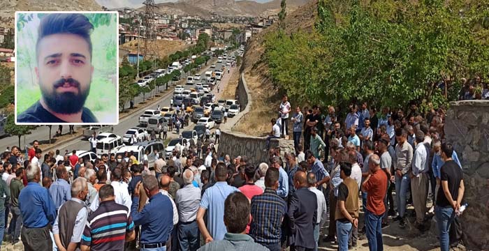 İş kazasında hayatını kaybeden Hakkarili Rojhat toprağa verildi