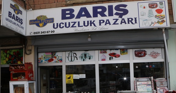 Hakkari'de Ucuzluğun adresi 'Barış ucuzluk'ta bayram indirimi!