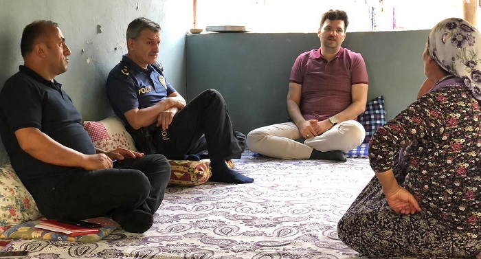 Çukurca Kaymakamı Kurt, Şehit ve Gazi Ailelerini Ziyaret etti