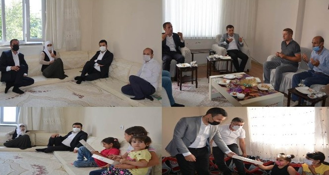 Vali Yardımcıları Gölbaşı ve Kılıç'tan bayram ziyaretleri