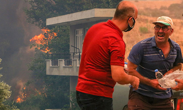 Manavgat yangınında 2. gün