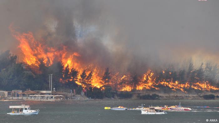 Yangınla mücadele üçüncü gününde