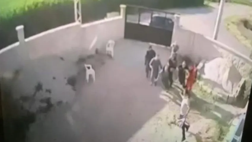 Katliamın kamera görüntüleri