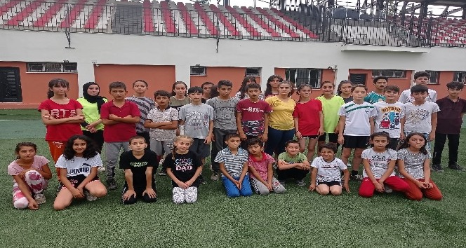 Hakkâri'de milli atletler yetiştiriliyor