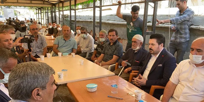 Dedeoğulları taziyesinde Savcı Sayan'a tepki: Biz saf değiştirenlerden değiliz