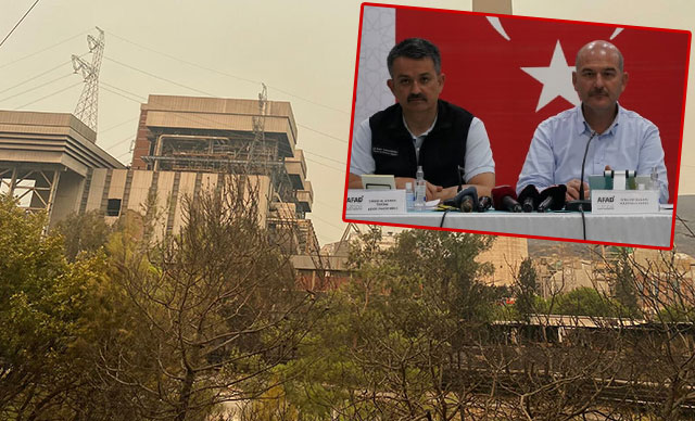 Bakanlar afet bölgesinde!