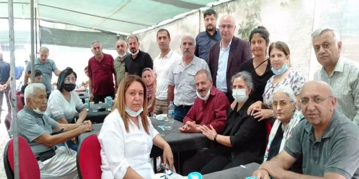 Gültan Kışanak babasının cenazesine katıldı