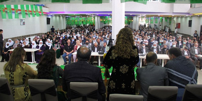 DBP Yüksekova'da halk buluşması düzenledi