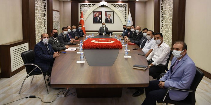 Hakkari'de yardım ve koordinasyon toplantısı