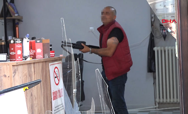 Kuaför dükkanında rehine krizi