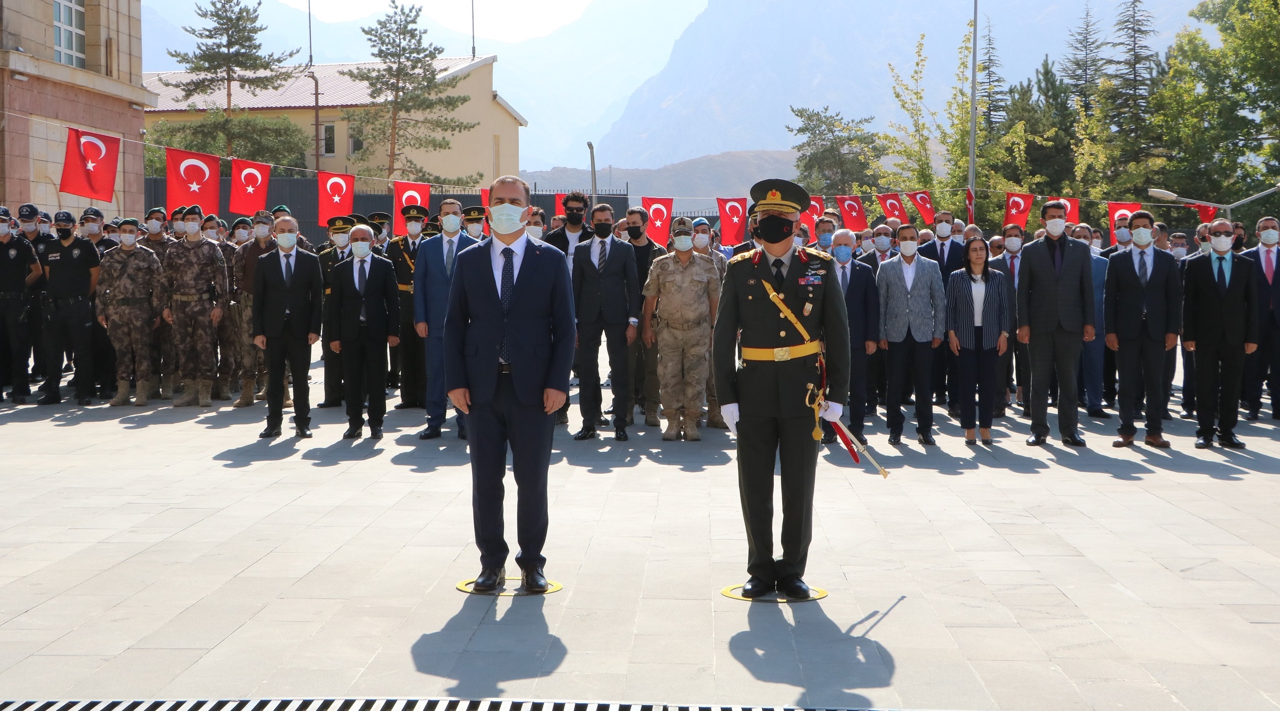 Hakkari’de 30 Ağustos Zafer bayramı kutlandı