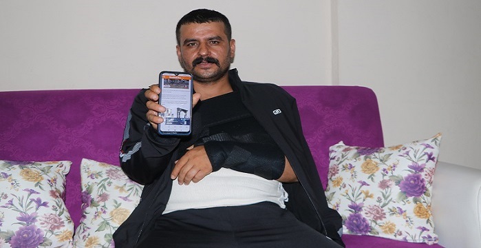 Kazada öldü diye haberi yapılan Hakkarili Kanat, ‘Ölmedim yaşıyorum’’