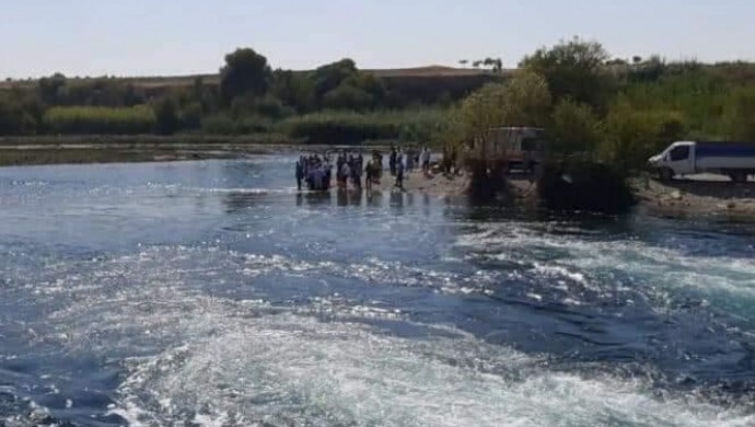 Fırat Nehri'ne giren genç boğuldu