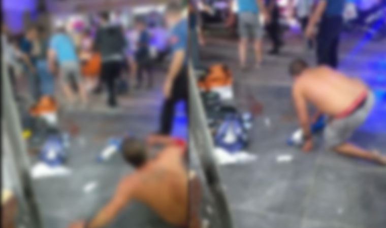 Restoranda meydan savaşı gibi kavga