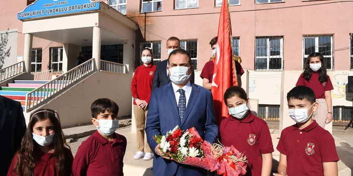 Hakkari'de yüz yüze eğitim heyecanı