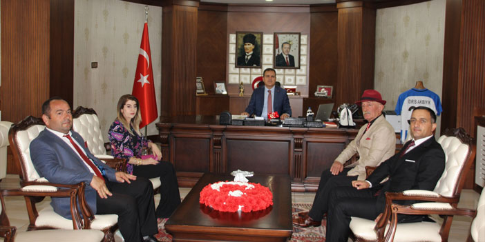 Hakkari Valisi Akbıyık, TSKGV üyelerini kabul etti