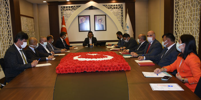Hakkari'de KUSİ toplantısı yapıldı