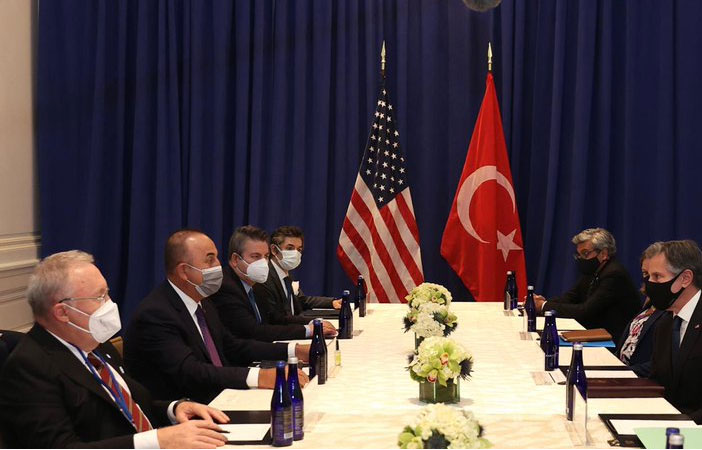 Çavuşoğlu Blinken ile görüştü