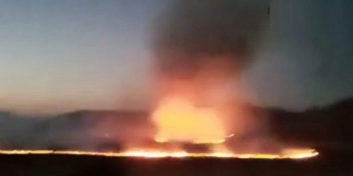 Nehil Sazlığı'ndaki yangın söndürüldü