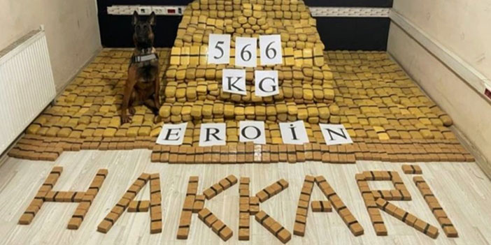Bakan Soylu: Yüksekova'da 566 kilo eroin ele geçirildi