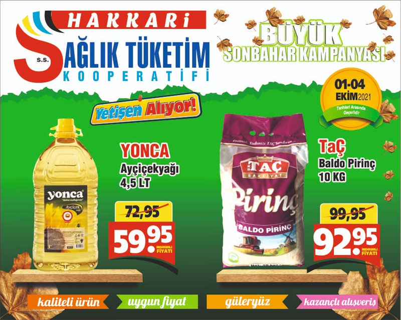 Sağlık AVM'de 'Büyük sonbahar kampanyası