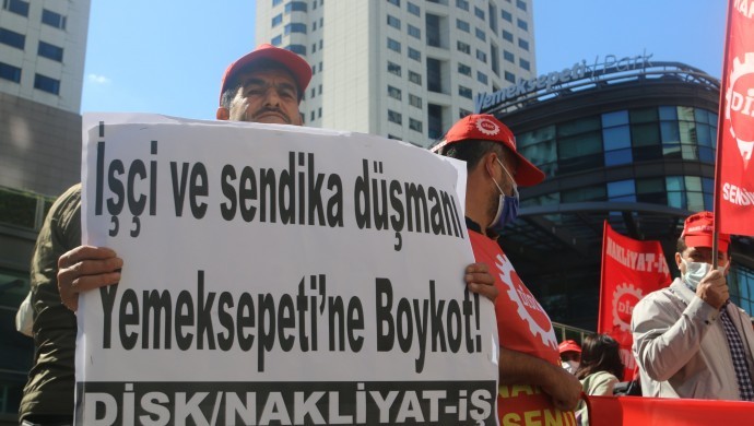 Sendikadan Yemeksepeti'ne boykot: Müşteri memnun, işçisi mutsuz
